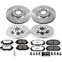 Front And Rear Carbon-Fiber Ceramic Disc Pad And Rotor: Brake Kit, Z36 Truck And Tow