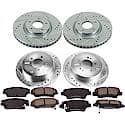 Front And Rear Carbon-Fiber Ceramic Disc Pad And Rotor: Brake Kit, Z23 Daily Driver