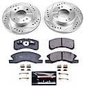 Front Carbon-Fiber Ceramic Disc Pad And Rotor: Brake Kit, Z23 Daily Driver