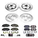 Front And Rear Carbon-Fiber Ceramic Disc Pad And Rotor: Brake Kit, Z23 Daily Driver