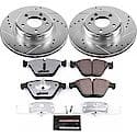 Front Carbon-Fiber Ceramic Disc Pad And Rotor: Brake Kit, Z26 Street Performance