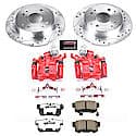 Rear Disc Pad and Rotor: Disc Brake Kit, C26, with Calipers