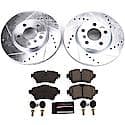 Front Carbon-Fiber Ceramic Disc Pad And Rotor: Brake Kit, Z23 Daily Driver