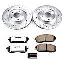 Carbon-Fiber Ceramic Disc Pad And Rotor: Brake Kit, Z26 Street Performance