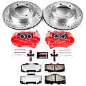 Front Carbon-Fiber Ceramic Disc Pad And Rotor: Brake Kit, Z36 Truck And Tow W/Calipers