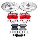 Front Carbon-Fiber Ceramic Disc Pad And Rotor: Brake Kit, Z23 Daily Driver with Calipers