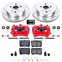 Rear Carbon-Fiber Ceramic Disc Pad And Rotor: Brake Kit, Z23 Daily Driver with Calipers