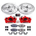 Rear Carbon-Fiber Ceramic Disc Pad And Rotor: Brake Kit, Z23 Daily Driver with Calipers