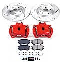 Front Carbon-Fiber Ceramic Disc Pad And Rotor: Brake Kit, Z23 Daily Driver with Calipers