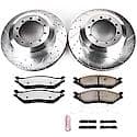 Front/Rear Carbon-Fiber Ceramic Disc Pad And Rotor: Brake Kit, Z36 Truck And Tow