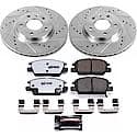 Front Carbon-Fiber Ceramic Disc Pad And Rotor: Brake Kit, Z36 Truck And Tow