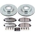 Front Carbon-Fiber Ceramic Disc Pad And Rotor: Brake Kit, Z36 Truck And Tow