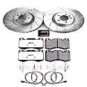 Front Carbon-Fiber Ceramic Disc Pad And Rotor: Brake Kit, Z36 Truck And Tow