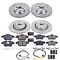 Front And Rear Carbon-Fiber Ceramic Disc Pad And Rotor: Brake Kit, Z23 Daily Driver