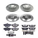 Front And Rear Carbon-Fiber Ceramic Disc Pad And Rotor: Brake Kit, Z23 Daily Driver