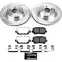 Rear Carbon-Fiber Ceramic Disc Pad And Rotor: Brake Kit, Z26 Street Performance