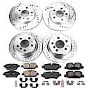 Front And Rear Carbon-Fiber Ceramic Disc Pad And Rotor: Brake Kit, Z23 Daily Driver