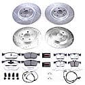 Front And Rear Carbon-Fiber Ceramic Disc Pad And Rotor: Brake Kit, Z36 Truck And Tow