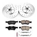 Front Carbon-Fiber Ceramic Disc Pad And Rotor: Brake Kit, Z23 Daily Driver