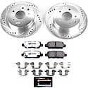 Carbon-Fiber Ceramic Disc Pad And Rotor: Brake Kit, Z26 Street Performance