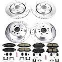 Front And Rear Carbon-Fiber Ceramic Disc Pad And Rotor: Brake Kit, Z23 Daily Driver