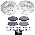 Front Carbon-Fiber Ceramic Disc Pad And Rotor: Brake Kit, Z23 Daily Driver