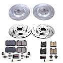 Front And Rear Carbon-Fiber Ceramic Disc Pad And Rotor: Brake Kit, Z23 Daily Driver