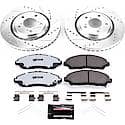 Front Carbon-Fiber Ceramic Disc Pad And Rotor: Brake Kit, Z36 Truck And Tow