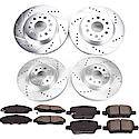 Front And Rear Carbon-Fiber Ceramic Disc Pad And Rotor: Brake Kit, Z23 Daily Driver