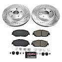 Front Carbon-Fiber Ceramic Disc Pad And Rotor: Brake Kit, Z23 Daily Driver