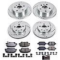 Front And Rear Carbon-Fiber Ceramic Disc Pad And Rotor: Brake Kit, Z23 Daily Driver