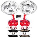 Rear Carbon-Fiber Ceramic Disc Pad And Rotor: Brake Kit, Z23 Daily Driver with Calipers