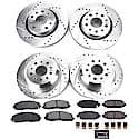 Front And Rear Carbon-Fiber Ceramic Disc Pad And Rotor: Brake Kit, Z23 Daily Driver