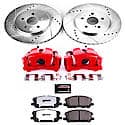 Front Carbon-Fiber Ceramic Disc Pad And Rotor: Brake Kit, Z36 Truck And Tow W/Calipers