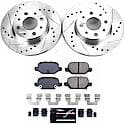 Rear Carbon-Fiber Ceramic Disc Pad And Rotor: Brake Kit, Z23 Daily Driver