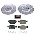 Front Carbon-Fiber Ceramic Disc Pad And Rotor: Brake Kit, Z23 Daily Driver