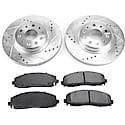 Front Carbon-Fiber Ceramic Disc Pad And Rotor: Brake Kit, Z23 Daily Driver