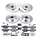 Front And Rear Carbon-Fiber Ceramic Disc Pad And Rotor: Brake Kit, Z23 Daily Driver