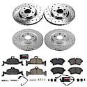 Front And Rear Carbon-Fiber Ceramic Disc Pad And Rotor: Brake Kit, Z23 Daily Driver