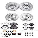 Front And Rear Carbon-Fiber Ceramic Disc Pad And Rotor: Brake Kit, Z23 Daily Driver