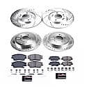 Front And Rear Carbon-Fiber Ceramic Disc Pad And Rotor: Brake Kit, Z23 Daily Driver