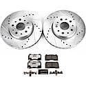 Carbon-Fiber Ceramic Disc Pad And Rotor: Brake Kit, Z26 Street Performance