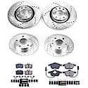 Front And Rear Carbon-Fiber Ceramic Disc Pad And Rotor: Brake Kit, Z23 Daily Driver