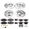 Front And Rear Carbon-Fiber Ceramic Disc Pad And Rotor: Brake Kit, Z23 Daily Driver