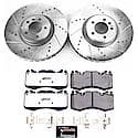 Front Carbon-Fiber Ceramic Disc Pad And Rotor: Brake Kit, Z36 Truck And Tow