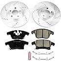 Front Carbon-Fiber Ceramic Disc Pad And Rotor: Brake Kit, Z23 Daily Driver