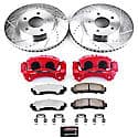 Front Carbon-Fiber Ceramic Disc Pad And Rotor: Brake Kit, Z36 Truck And Tow W/Calipers