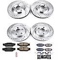 Front And Rear Carbon-Fiber Ceramic Disc Pad And Rotor: Brake Kit, Z23 Daily Driver