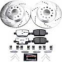 Carbon-Fiber Ceramic Disc Pad And Rotor: Brake Kit, Z26 Street Performance