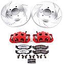 Front Carbon-Fiber Ceramic Disc Pad And Rotor: Brake Kit, Z36 Truck And Tow W/Calipers